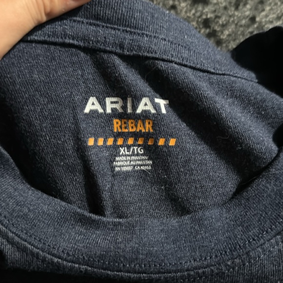 Men’s Ariat Rebar T-shirt - Picture 3 of 6